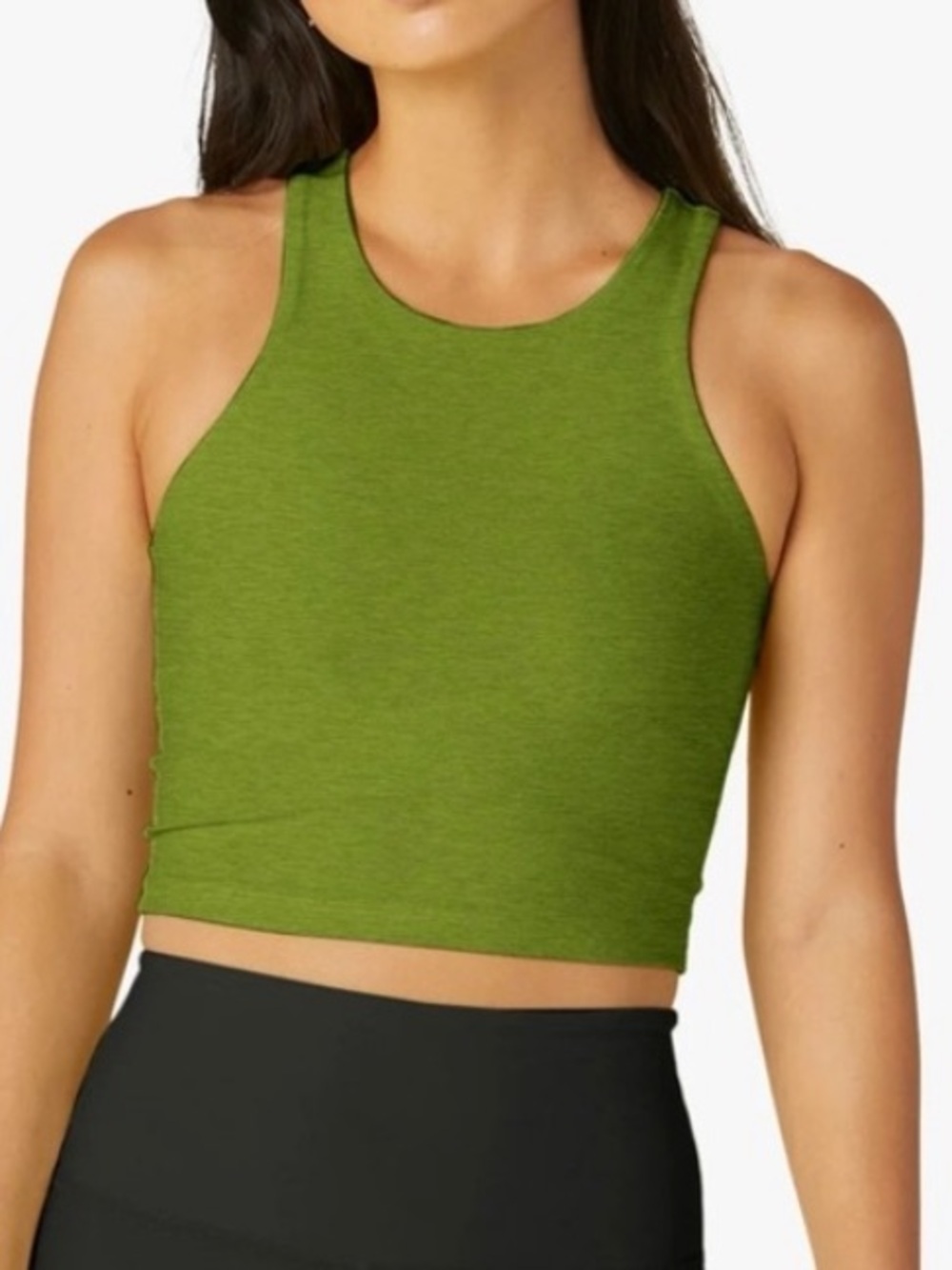 Beyond Yoga Spacedye Focus Cropped Tank Top Size Small Racerback Style SD4584